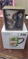 (2) DRINKING MUGS NEW IN PACKAGES