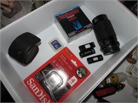 MEMORY CARDS, 3.5 DISKS, FLASH FRIVES &CAMERA LENS