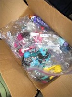 BOX LOT -- MONSTER HIGH DOLL CLOTHES & ACCESSORIES