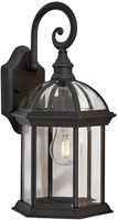 Classical Outdoor LED Hanging Sconce Black Finish