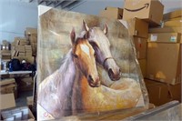 Horse And Foal Painting on Canvas