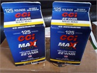 22 WMR CCI 250 rounds