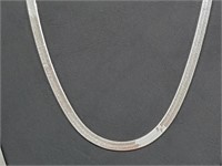 .925 Sterling Silver Herringbone Chain
