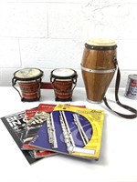 Magazines musique/2 instruments percussion Djembe