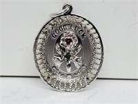 .925 Sterling Silver Good Luck Pendant/Charm