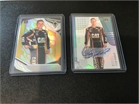 Tyler Reddick cards * signed 21/25 & 3/10 Gold