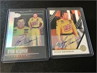 Ryan Newman Gold 10/10 signed and 48/99 cards