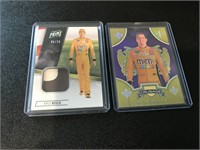 Kyle Busch 6/25 materials & 6/25 purple cards