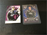 Jimmie Johnson 15/25 materials & #’ed Card