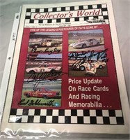 Collectors World Guide w/ NASCAR Autographs