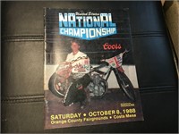 1988 US National Flat Track motorcycle program