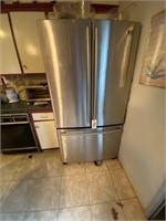 LG Refrigerator Freezer Stainless Steel