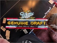 Neon Sign Miller Genuine Draft