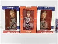 3 figurines Bobble Head LNH