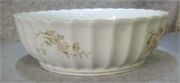 AUSTRIA MADE FLOWER DESIGN WHITE BOWL