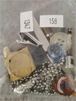 BAG OF MISC (BUTTONS, PINS, ETC.)