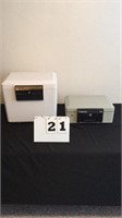 2 sentry personal safes NO KEYS