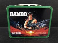 1985 ANABASIS RAMBO METAL LUNCH BOX