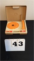 Fisher Price #825 kids phonograph 1978