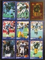 LOT OF (93) 1993 COLLECTOR'S EDGE FOOTBALL TRADING