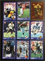 LOT OF (93) 1993 COLLECTOR'S EDGE FOOTBALL TRADING