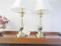 pair of 3 way lamps