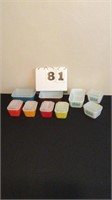 Lot of Pyrex refrigerator dishes