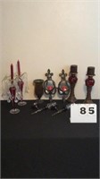 Lot of  decorative candle holders