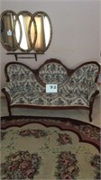 Victorian 3 person settee