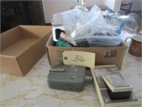 assorted telephones, Kodak Reliant camera