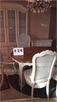 Thomasville Dining room set table with 6 chairs,