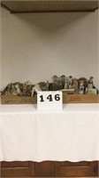 Lot of various figurines religious holiday and