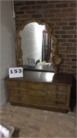 Lane cedar chest  of drawer w/ a mirror
