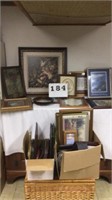 Framed pictures and picture frames
