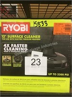 RYOBI 12” SURFACE CLEANER
