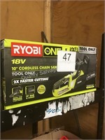 RYOBI 18V 10” CHAIN SAW (TOOL ONLY)