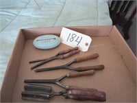 Antique curling irons