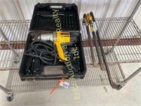 DEWALT 1/2" ELECTRIC IMPACT WITH CASE, 3 PRY BARS
