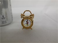 Mickey Mouse Miniature Clock AS-IS