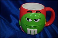 Green M&M's Mug