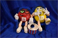 Red + Yellow M&M's Candy Dispenser
