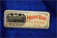 Vintage M. Hohner Marine Band Harmonica