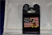 Mickey Mouse Flag Pin