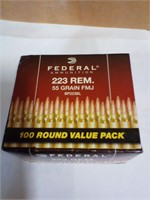 223 rem 55 gr fmj 100 rounds