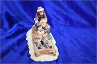 Dept 56 Vintage Figurineon Wooden Stand