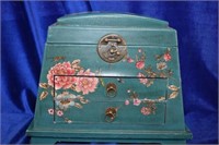 Old Oriental Jewelry Box