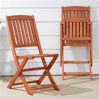 2 Folding Bistro Chairs