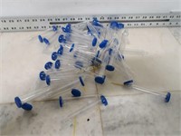 Qty (50) 12ml Plastic Tubes w/ Caps
