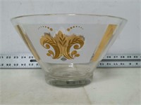 Glass Serving Bowl (6" T x 10" Dia.)