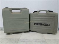 Qty (2) Porter Cable Tool Boxes